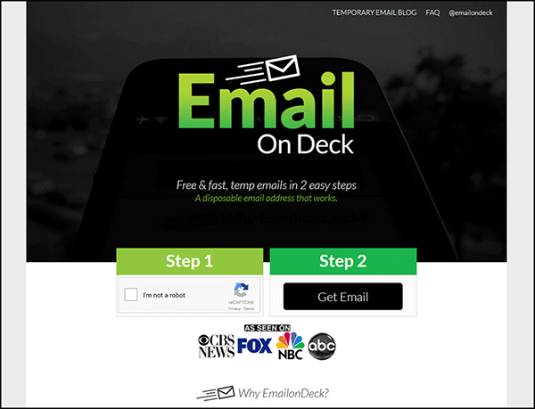 Email-On-Deck