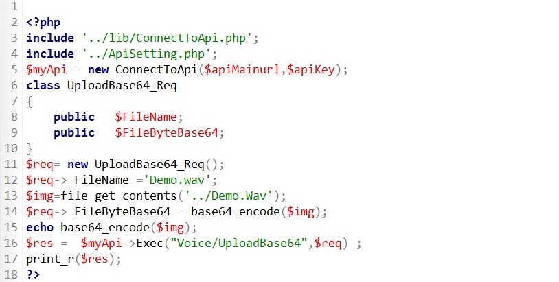 VoiceUploadBase64